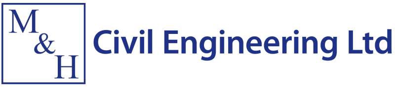 M&H Civil Engineering logo